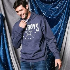 AtlanticCoastSports Dallas Cowboys Mens Rubens Fleece Pullover Hoodie