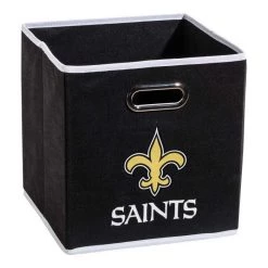 FRANKLIN New Orleans Saints NFL® Collapsible Storage Bins
