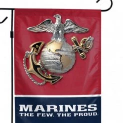 Wincraft NCAA U.S. MARINES Garden Flag 12" X 18"