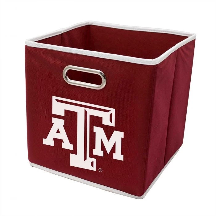 FRANKLIN Texas A&M Collapsible Storage Bins 3 FRANKLIN Texas A&M Collapsible Storage Bins