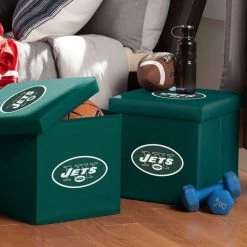 FRANKLIN New York Jets NFL® Storage Ottoman