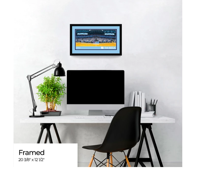 Blakeway NCAA North Carolina Tar Heels Basketball Framed Panoramic Picture - Dean Smith Center 5 Blakeway NCAA North Carolina Tar Heels Basketball Framed Panoramic Picture - Dean Smith Center