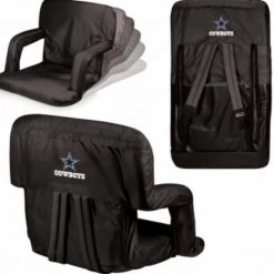 PICNIC TIME Dallas Cowboys Ventura Portable Reclining Stadium Seat