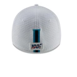 Carolina Panthers New Era 3930 White On Field Training Hat