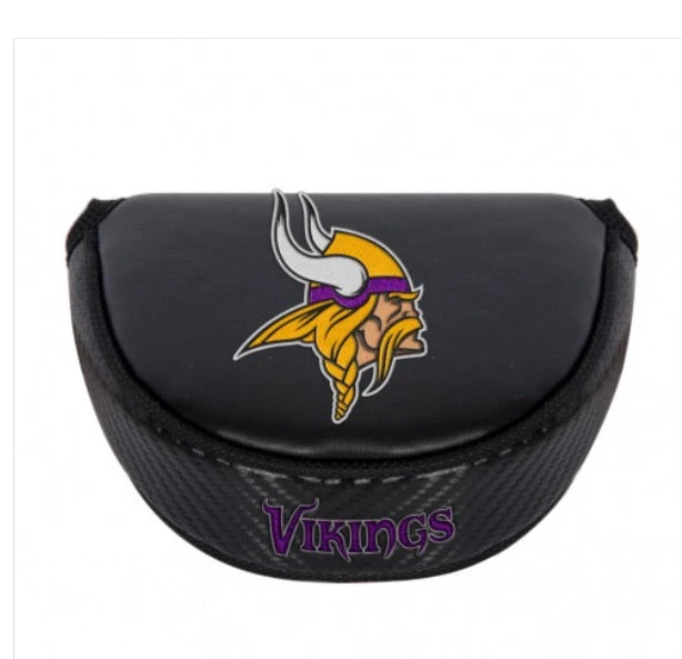 Wincraft Minnesota Vikings Golf Putter Mallet Head Cover 3 Wincraft Minnesota Vikings Golf Putter Mallet Head Cover