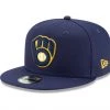 Milwaukee Brewers New Era Kids Official 9fifty Youth Adjustable Hat 2 Milwaukee Brewers New Era Kids Official 9fifty Youth Adjustable Hat