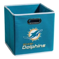 FRANKLIN Miami Dolphins NFL® Collapsible Storage Bins
