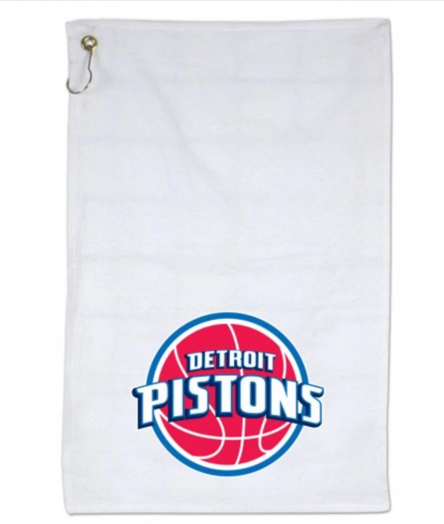 Wincraft Detroit Pistons Towel W/Grommet 16" X 25" 3 Wincraft Detroit Pistons Towel W/Grommet 16" X 25"