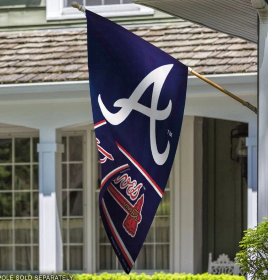 Wincraft Atlanta Braves Vertical Flag 28” X 40” 4 Wincraft Atlanta Braves Vertical Flag 28” X 40”