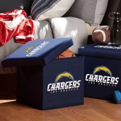 FRANKLIN LOS ANGELES CHARGERS LA Chargers NFL® Storage Ottoman