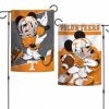 Wincraft NCAA Tennessee Vols Mickey Mouse 2 SIded Garden Flag 12.5" X 18"