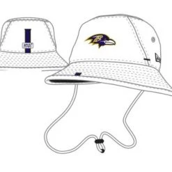 Baltimore Ravens New Era On Field Player Bucket Hat