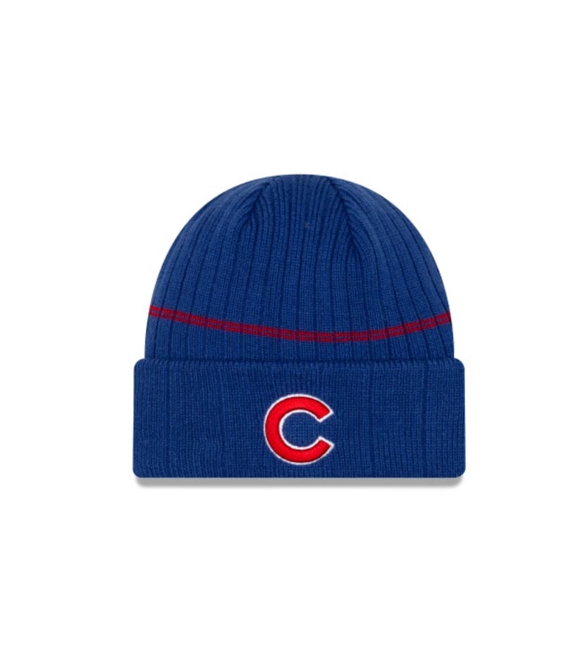 Chicago Cubs New Era Kids Sports Knit Beanie 3 Chicago Cubs New Era Kids Sports Knit Beanie