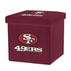 FRANKLIN San Francisco 49ers NFL® Storage Ottoman