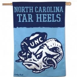 AtlanticCoastSports NORTH CAROLINA, UNIVERSITY OF /COLLEGE VAULT VERTICAL FLAG NCAA