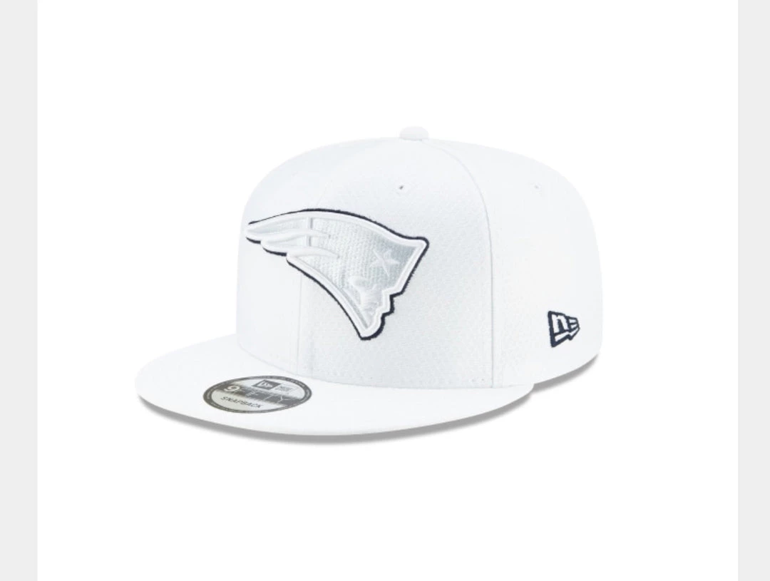 New England Patriots New Era 950 Platium Snap Back Hat 3 New England Patriots New Era 950 Platium Snap Back Hat