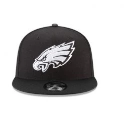 NEW ERA Philadelphia Eagles Black On White 9Fifty Snapback