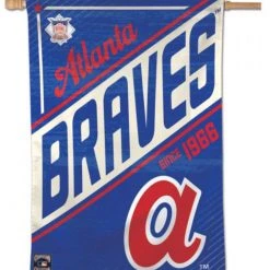 Wincraft Atlanta Braves / Cooperstown Vertical Flag 28" X 40"