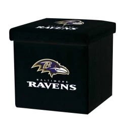 FRANKLIN Baltimore Ravens NFL® Storage Ottoman