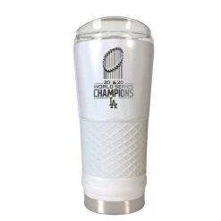 Great American Products Los Angeles Dodgers MLB 2020 World Series Champion 24 Oz. Opal DRAFT Tumbler