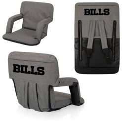 PICNIC TIME BALTIMORE RAVENS Bufflo Bills Ventura Portable Reclining Stadium Seat