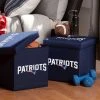 FRANKLIN New England Patriots NFL® Storage Ottoman 2 FRANKLIN New England Patriots NFL® Storage Ottoman