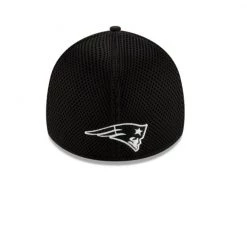 NEW ERA New England Patriots Stretch Fit Black Hat 7 NEW ERA New England Patriots Stretch Fit Black Hat