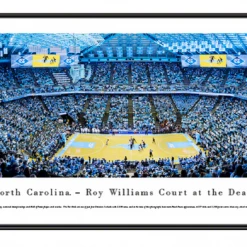 Blakeway North Carolina Tar Heels Basketball Panoramic Poster - Dean Smith Center NCAA 10 Blakeway North Carolina Tar Heels Basketball Panoramic Poster - Dean Smith Center NCAA