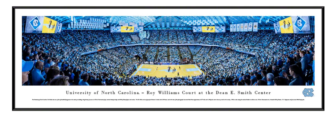 Blakeway North Carolina Tar Heels Basketball Panoramic Poster - Dean Smith Center NCAA 6 Blakeway North Carolina Tar Heels Basketball Panoramic Poster - Dean Smith Center NCAA