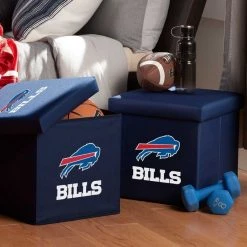 AtlanticCoastSports Shop 31 FRANKLIN Buffalo Bills NFL® Storage Ottoman