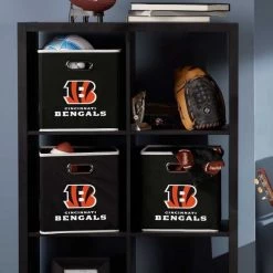 FRANKLIN Cincinatti Bengals NFL® Collapsible Storage Bins CINCINNATI BENGALS