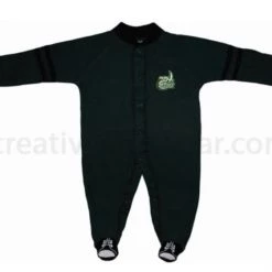 Creative Knitwear Charlotte 49ers Sports Shoe Footed Romper