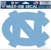 AtlanticCoastSports NCAA NORTH CAROLINA, UNIVERSITY OF MULTI-USE DECAL -CLEAR BCKRGD 5" X 6"