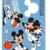 AtlanticCoastSports NORTH CAROLINA, UNIVERSITY OF / DISNEY MICKEY MOUSE BASKETBALL MULTI-USE DECAL 11" X 17" NCAA