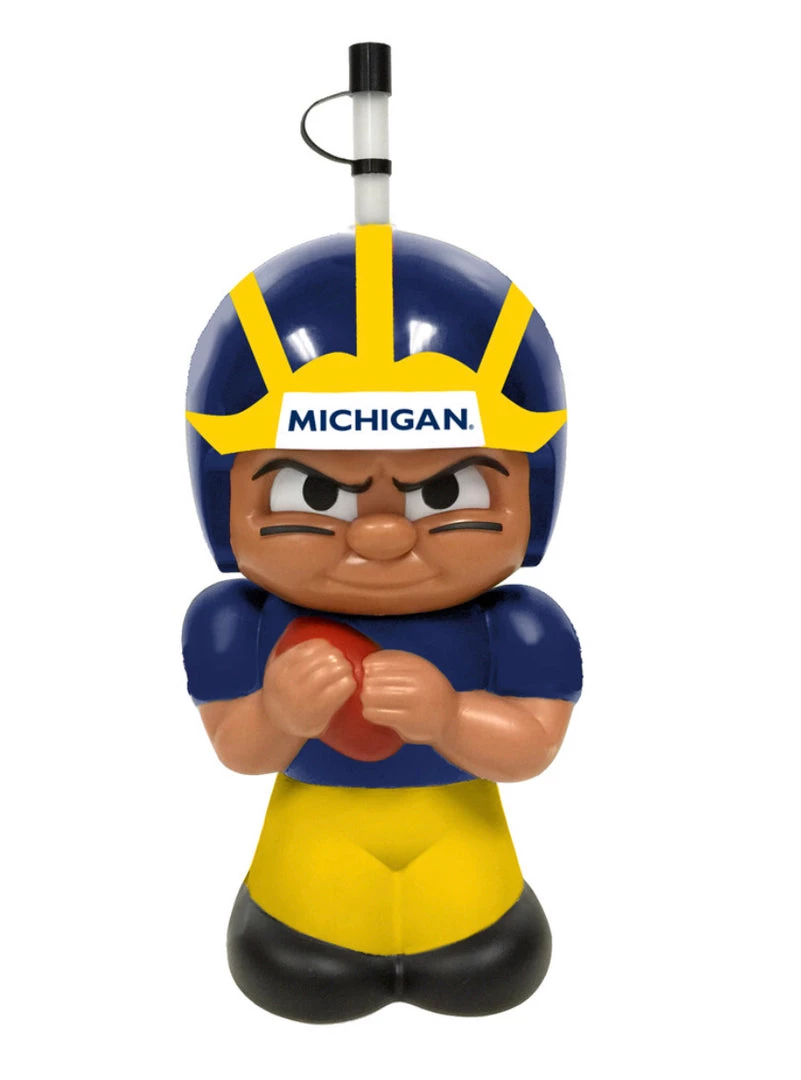PARTY ANIMAL Michigan Wolverines Big Sip Water Bottle NCAA 3 PARTY ANIMAL Michigan Wolverines Big Sip Water Bottle NCAA
