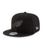 NEW ERA Philadelphia Eagles Black On Black 9Fifty Snapback 2 NEW ERA Philadelphia Eagles Black On Black 9Fifty Snapback
