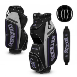 Wincraft Colorado Rockies Golf Bag - The Bucket Cart Bag