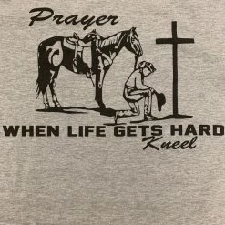 ATLANTIC COAST SPORTS Christian Life Is Hard Kneel Tees!! Men & Women NCAA
