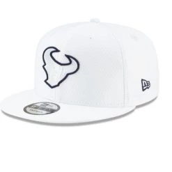NEW ERA Houston Texans White Flat Bill