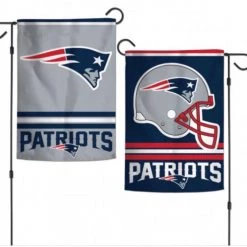 Wincraft New England Patriots 2 SIDED Garden Flag 12.5" X 18"