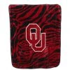 College Covers NCAA Oklahoma Sooners Soft Raschel Throw Blanket