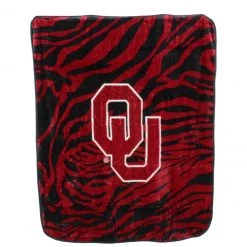 College Covers NCAA Oklahoma Sooners Soft Raschel Throw Blanket
