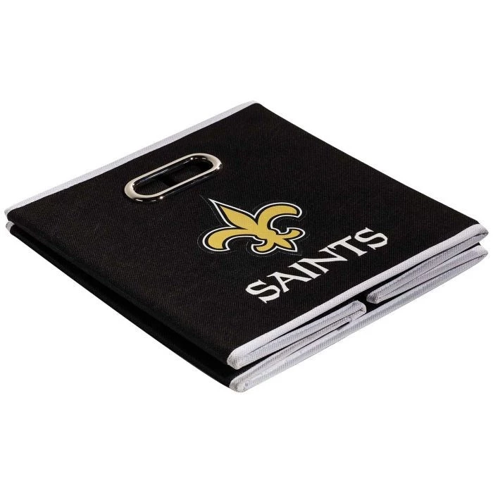 FRANKLIN New Orleans Saints NFL® Collapsible Storage Bins 4 FRANKLIN New Orleans Saints NFL® Collapsible Storage Bins