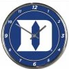 Wincraft NCAA DUKE UNIVERSITY CHROME CLOCK