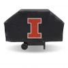 Rico Illinois Economy Grill Cover (Black) NCAA
