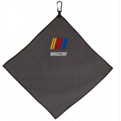 Wincraft NASCAR Towel - Grey Microfiber 15" X 15"