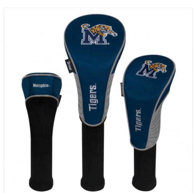 Wincraft NCAA Memphis Tigers 3 Set Golf Headcover 3 Wincraft NCAA Memphis Tigers 3 Set Golf Headcover