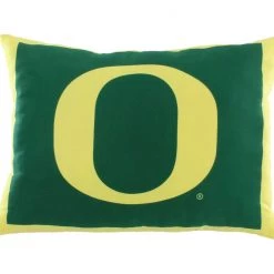 College Covers NCAA Oregon Ducks Fully Stuffed Big Logo Pillow