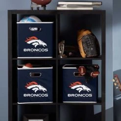 FRANKLIN Denver Broncos NFL® Collapsible Storage Bins