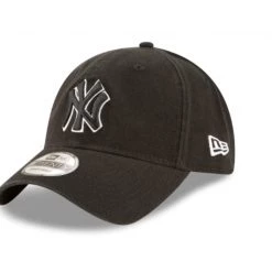 New York Yankees New Era Core Classic Black Adjustable Hat Home